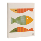 Geometrical Fish Canvas Print Gallery Image 8