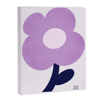 Giant violet flower Canvas Print Gallery Image 8