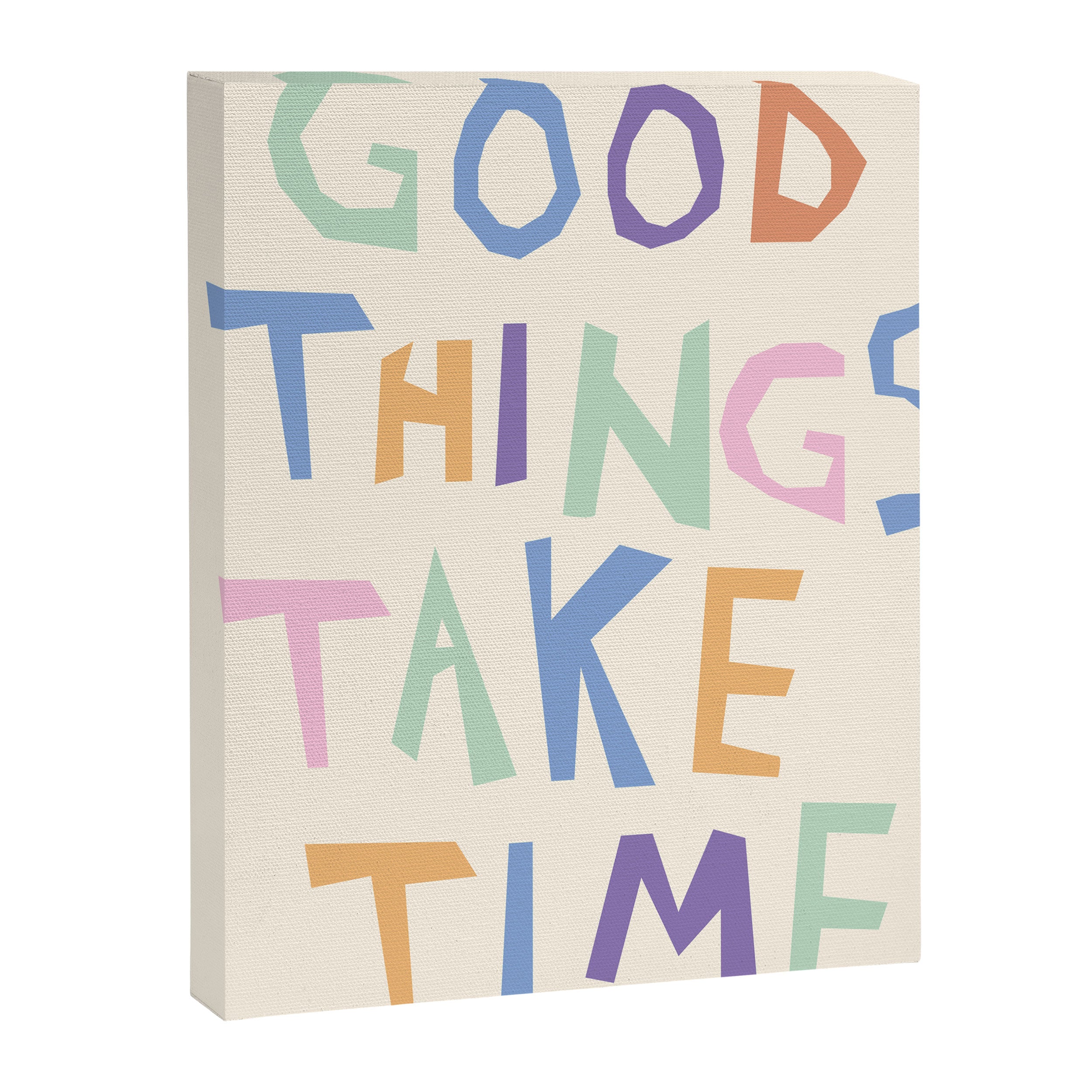 Good things take time Canvas Print Gallery Image 8