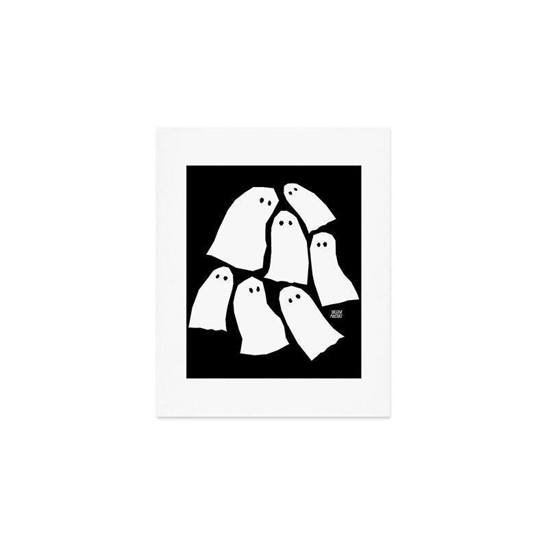 Halloween Ghosts Art Print Gallery Image 1