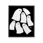 Halloween Ghosts Framed Canvas Print Gallery Image 8