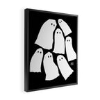 Halloween Ghosts Framed Canvas Print Gallery Image 2