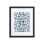 Halloween ghosts pattern  Framed Art Print Gallery Image 6