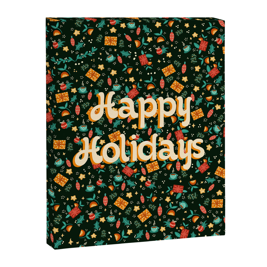 Happy holidays Canvas Print Gallery Image 6