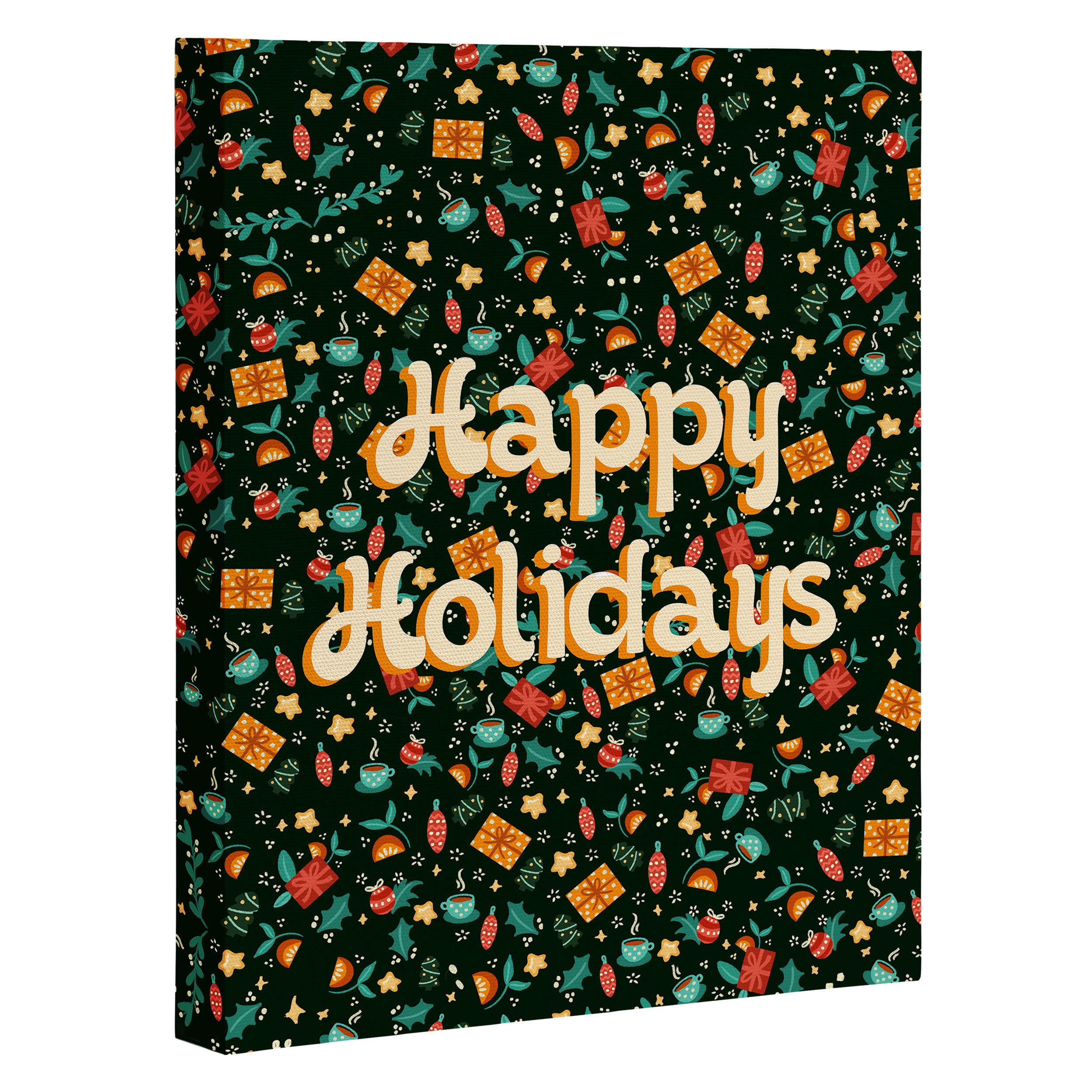 Happy holidays Canvas Print Gallery Image 3