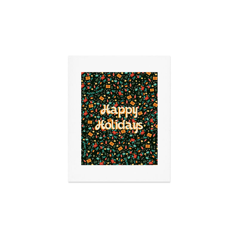 Happy holidays Art Print Gallery Image 1