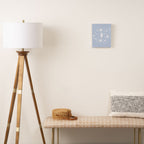 Happy Holidays monochromatic Canvas Print Gallery Image 2