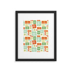 Holiday gifts in red and green Framed Art Print Gallery Image 6