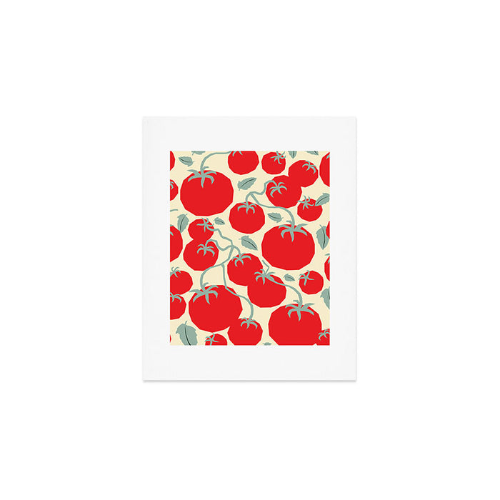 Italian red tomatoes Art Print Gallery Image 1