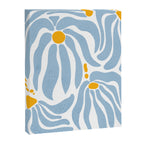 Light Blue flowers  Canvas Print Gallery Image 6