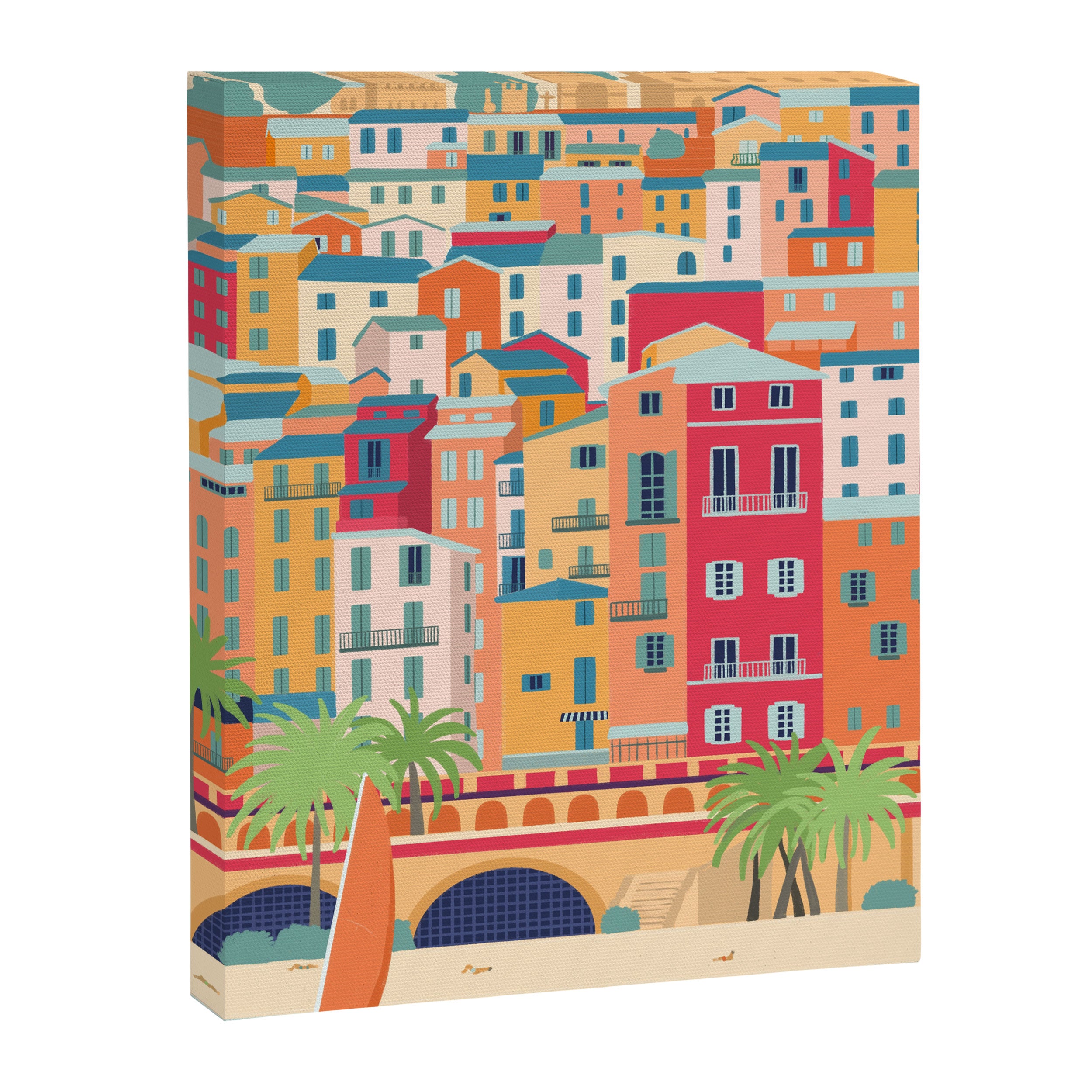 Menton, France Canvas Print Gallery Image 6