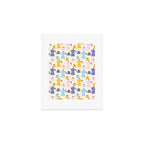Moka coffee pattern Art Print Gallery Image 1