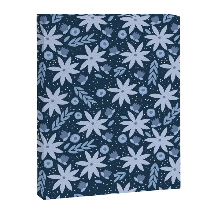 Monochromatic winter flowers Canvas Print Gallery Image 1