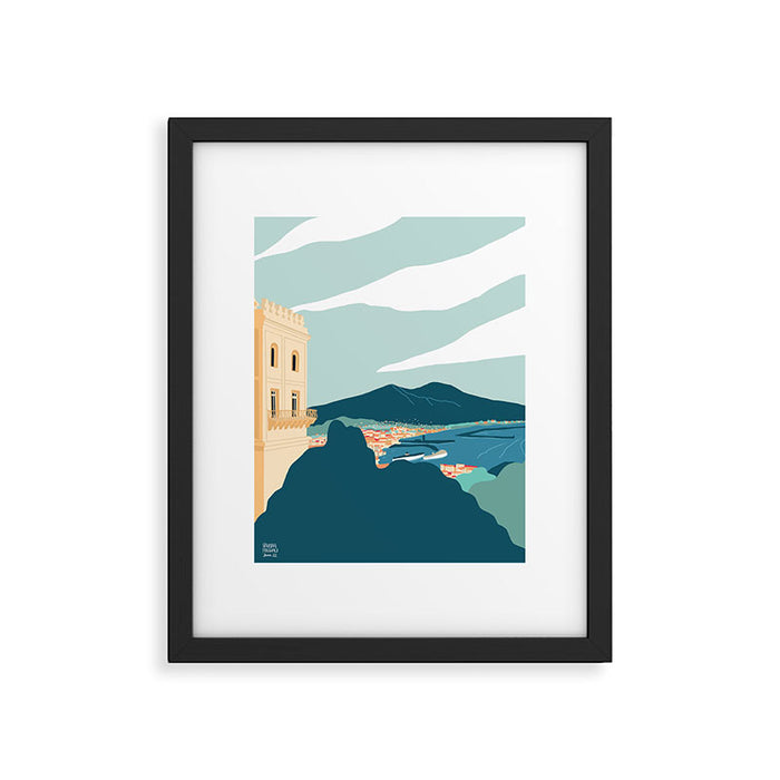 Naples, Italy Framed Art Print Gallery Image 1