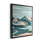 New Zealand - Mount Cook Framed Canvas Print Gallery Image 2