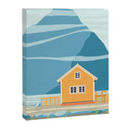 Norway, tiny house on an island Canvas Print Gallery Image 6