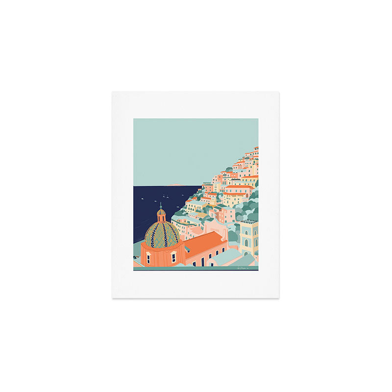 Positano, Italy Art Print Gallery Image 1
