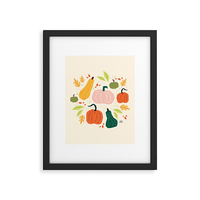 Pumpkins Framed Art Print Gallery Image 1