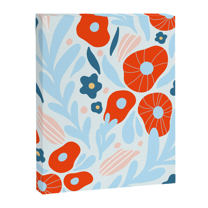 Red flowers Canvas Print Gallery Image 1