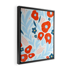 Red flowers Framed Canvas Print Gallery Image 2