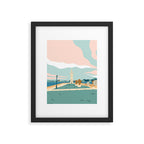 Roosevelt Island, the lighthouse, New York Framed Art Print Gallery Image 5