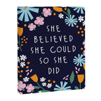 She believe she could so she did Canvas Print Gallery Image 6