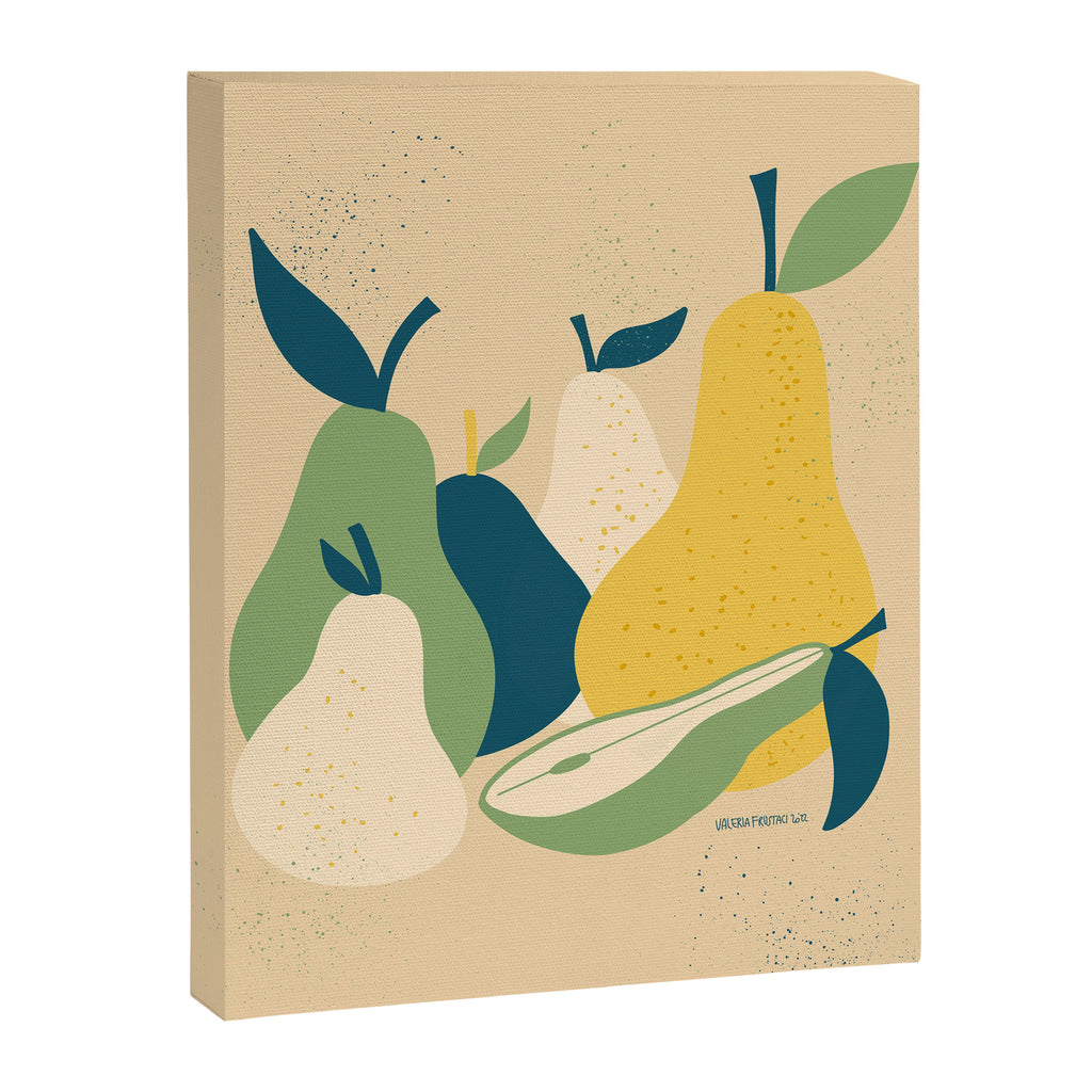 Still life, pears  Canvas Print Gallery Image 6