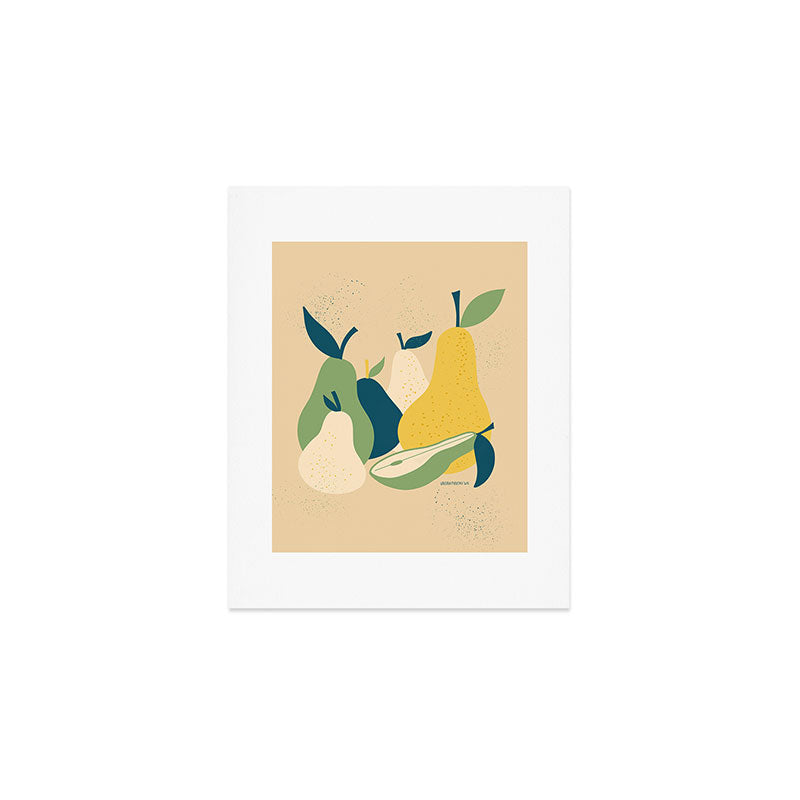 Still life, pears  Art Print Gallery Image 1