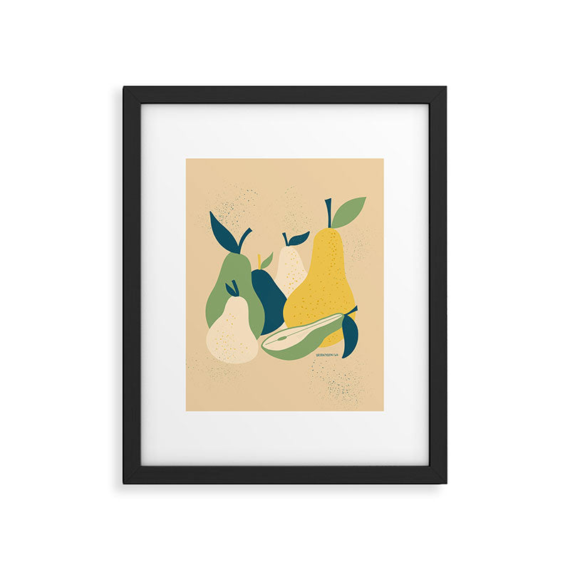 Still life, pears  Framed Art Print Gallery Image 5