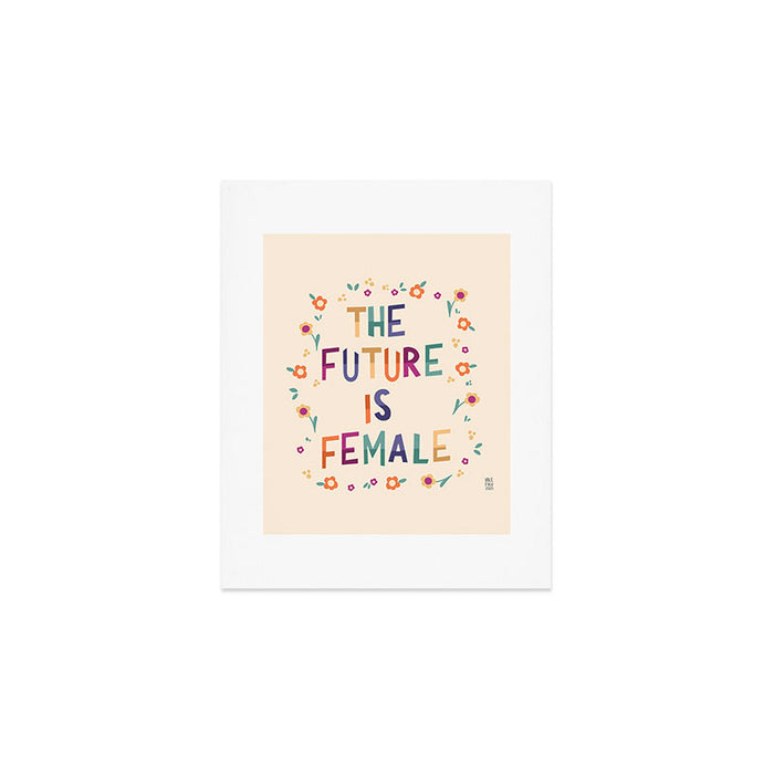 The future is female Art Print Gallery Image 1