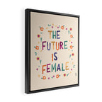 The future is female Framed Canvas Print Gallery Image 2
