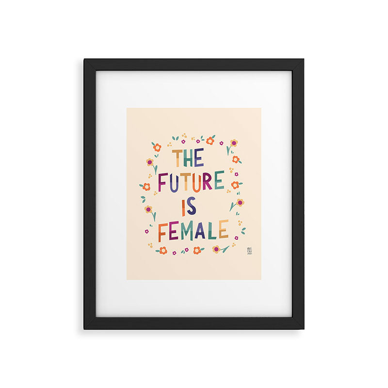 The future is female Framed Art Print Gallery Image 6