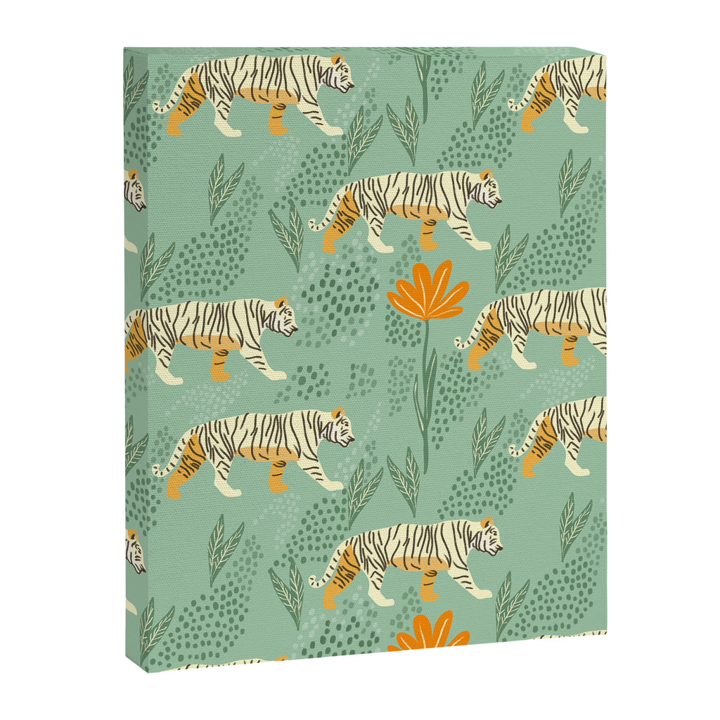 The tiger pattern Canvas Print Gallery Image 8