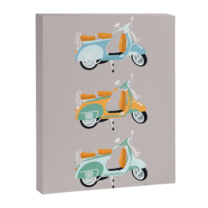Vespa Canvas Print Gallery Image 1