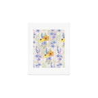 Wildflowers collage Art Print Gallery Image 1