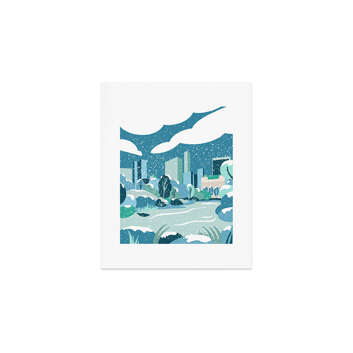 Winter in New York Art Print Gallery Image 1