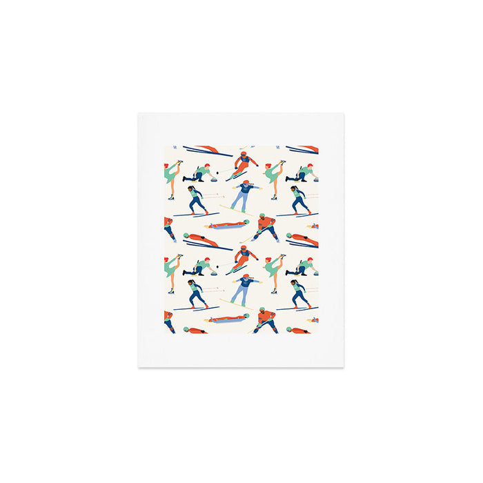 Winter Olympic Games Art Print Gallery Image 1