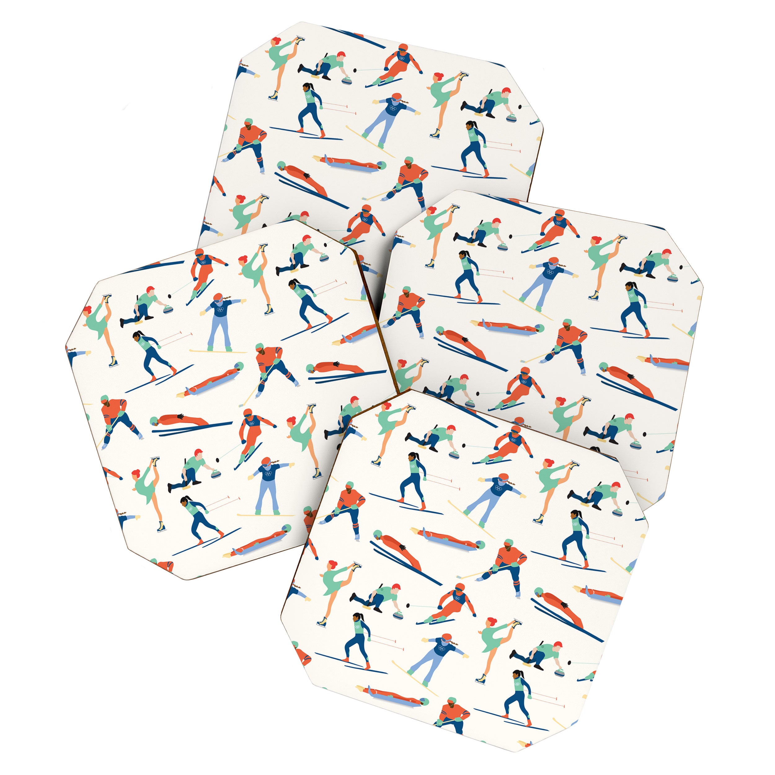 Winter Olympic Games Coaster Gallery Image 1