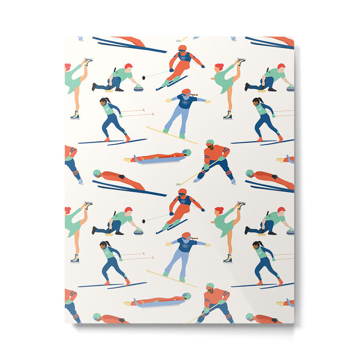 Winter Olympic Games Metal Print Gallery Image 1