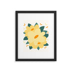 Yellow flowers Framed Art Print Gallery Image 6