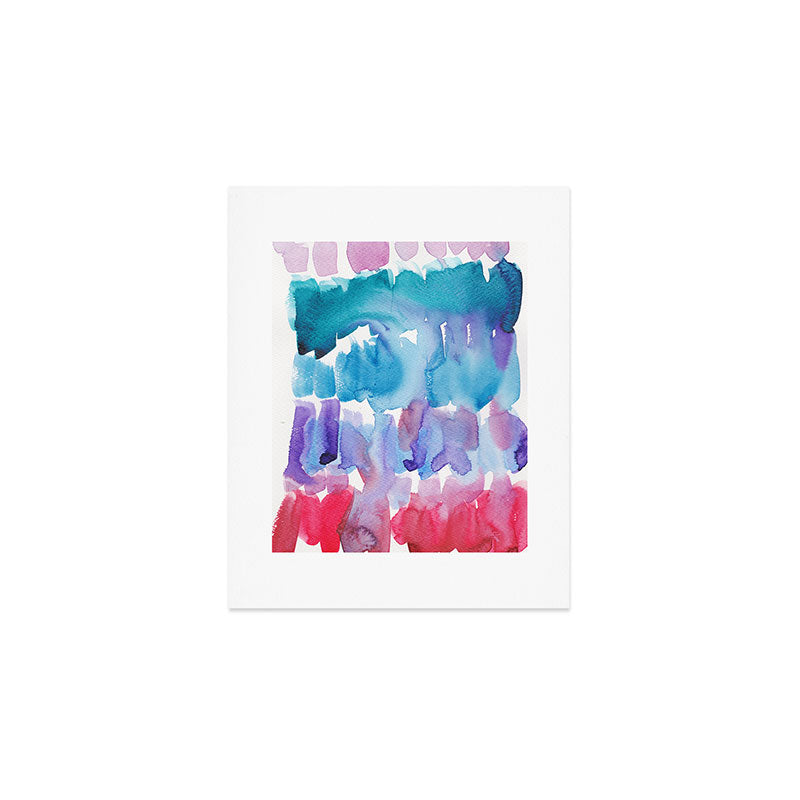 15  Watercolor November 2021 211130 Painting Valourine Original Design Color Bright Modern Contemporary  Art Print Gallery Image 1