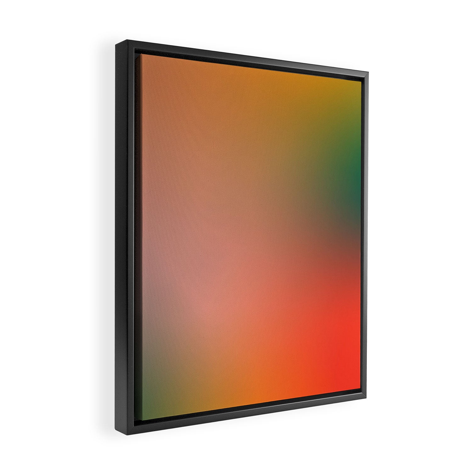 16 Burning Romance Ombre Gradient by Valourine 240816 Framed Canvas Print Gallery Image 2