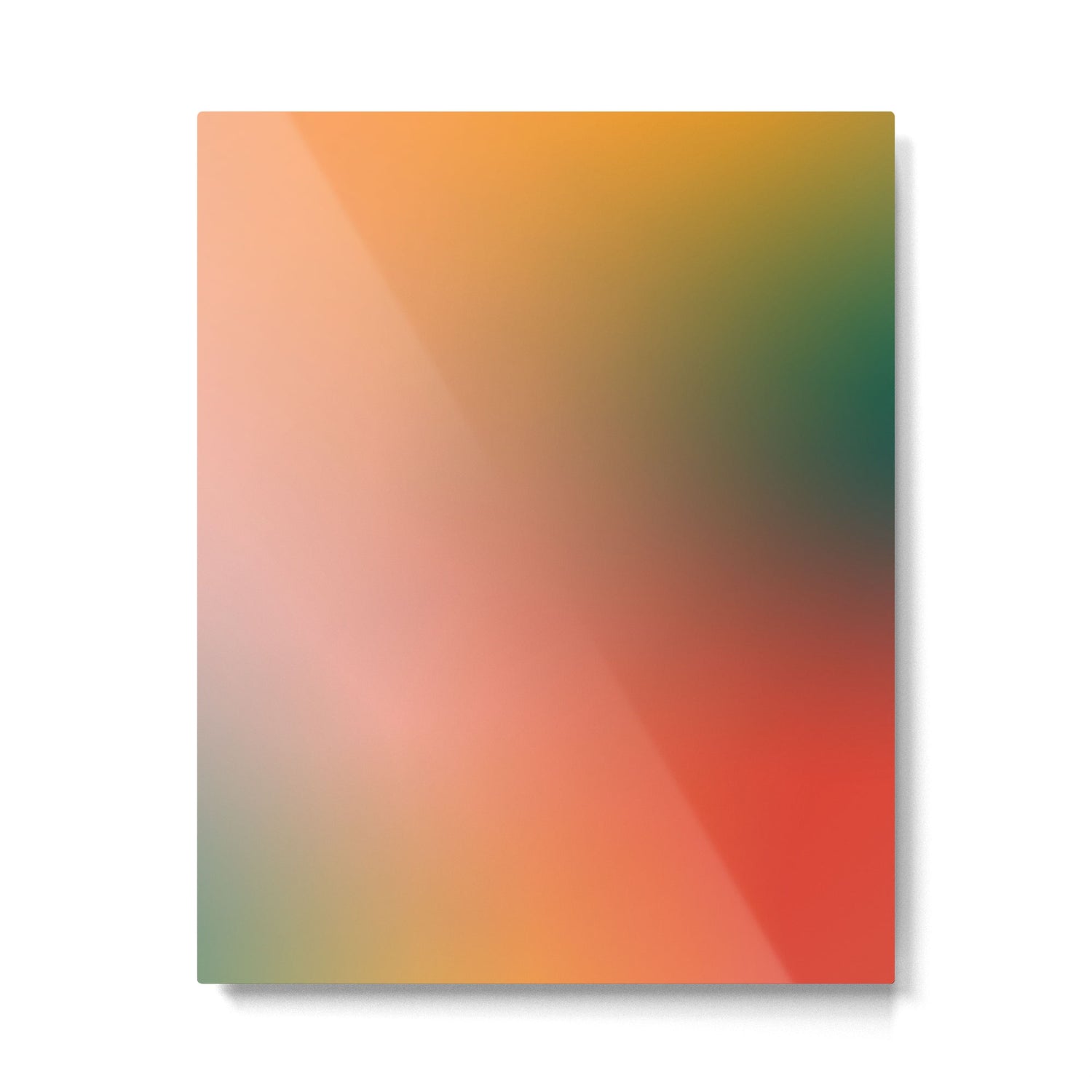 16 Burning Romance Ombre Gradient by Valourine 240816 Metal Print Gallery Image 6