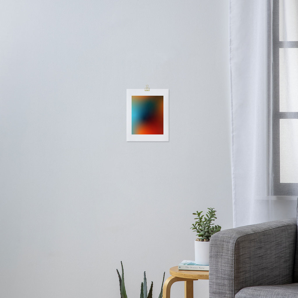 16 Intense Gradient Aura Ombre By Valourine 240821 Art Print Gallery Image 3