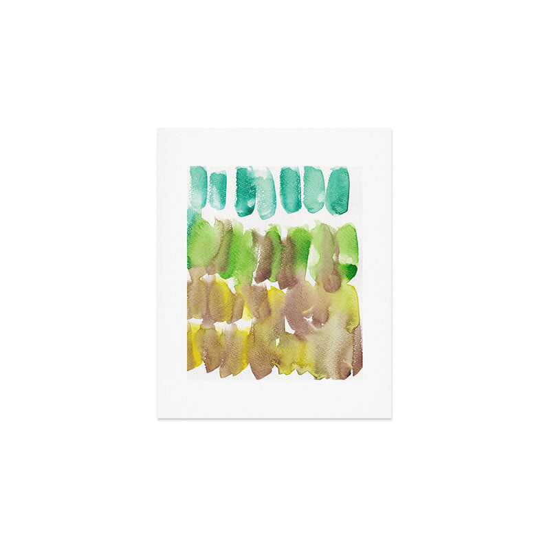 5  Watercolor November 2021 211130 Painting Valourine Original Design Color Bright Modern Contemporary  Art Print Gallery Image 1