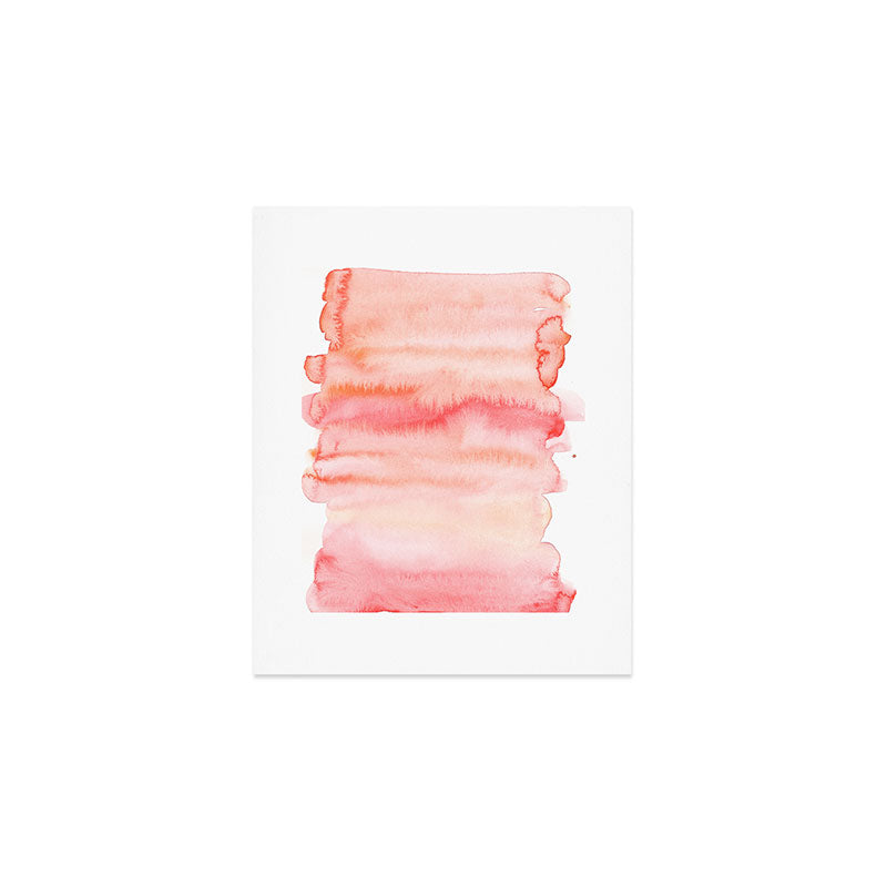 Watercolor Painting Abstract Art Valourine 141122 Abstract 14 Art Print