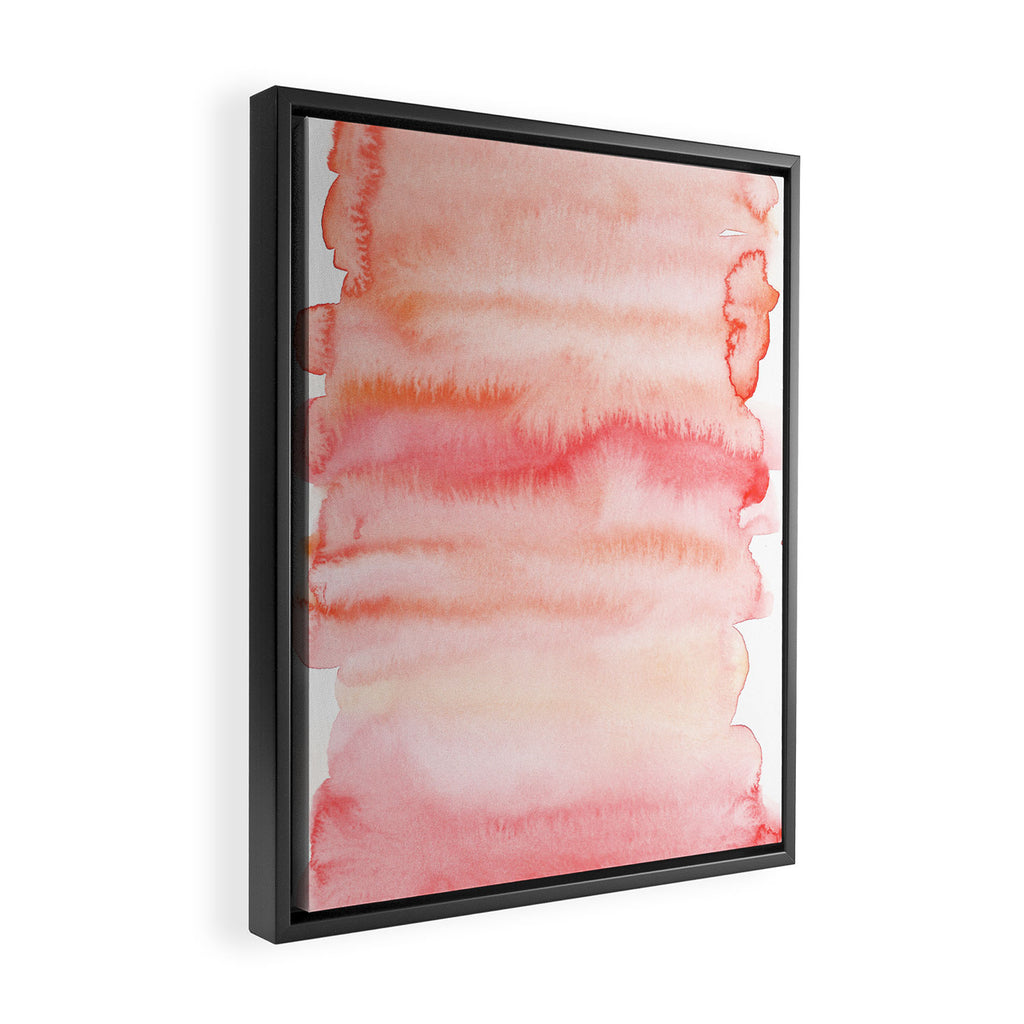 Watercolor Painting Abstract Art Valourine 141122 Abstract 14 Framed Canvas Print Gallery Image 2