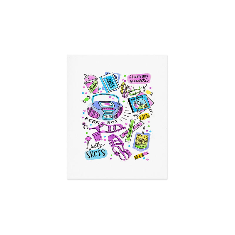 90s Summer  Art Print Gallery Image 1