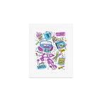 90s Summer  Art Print Gallery Image 1