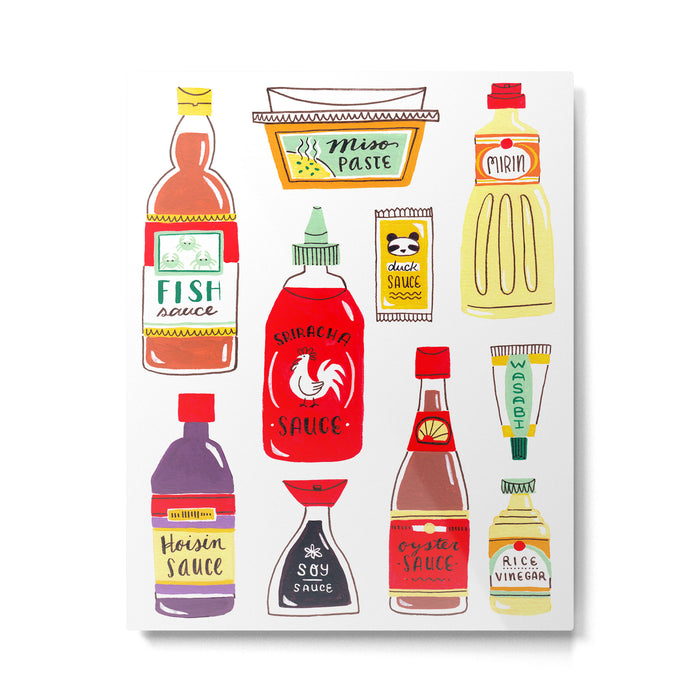 Asian Seasonings Metal Print Gallery Image 1